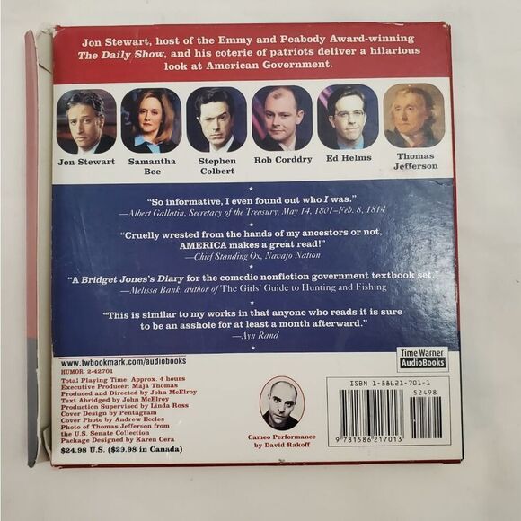 The Daily Show with Jon Stewart Presents America (The Audiobook): A Citizen's Gu - Picture 2 of 3